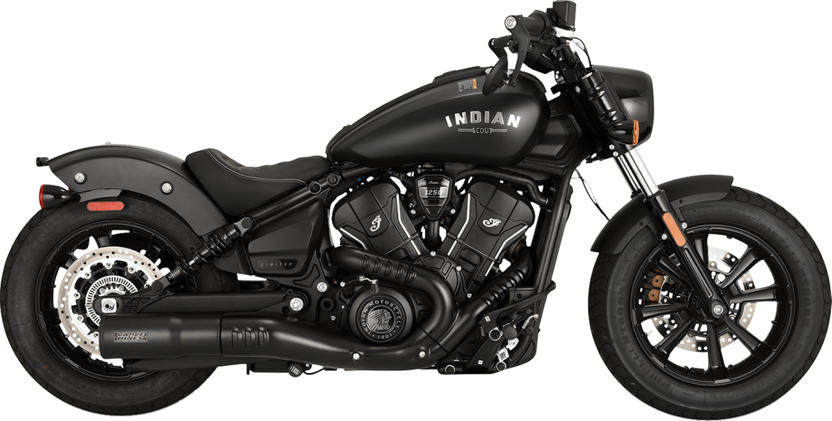 Hi-Output Slip-On Muffler - Black - Indian Scout/Bobber 2025 - 2025