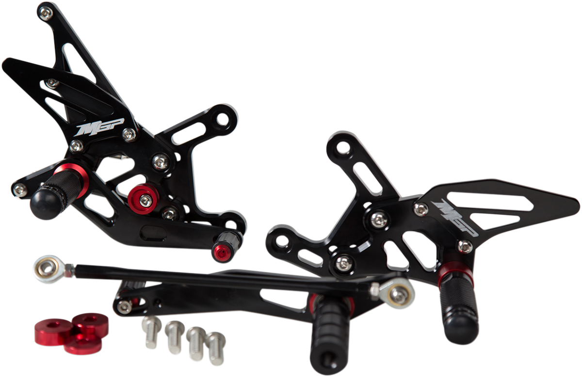 MGP Rearset - Black - Yamaha 2009 - 2014