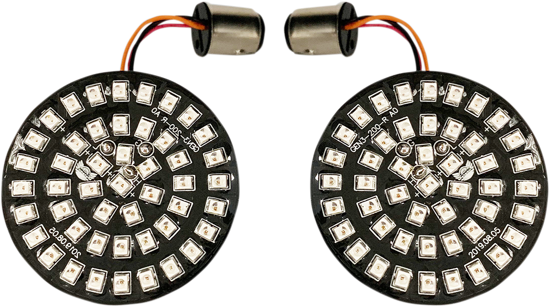 Bullet-Style Turn Signal Insert - Red 2007 - 2021