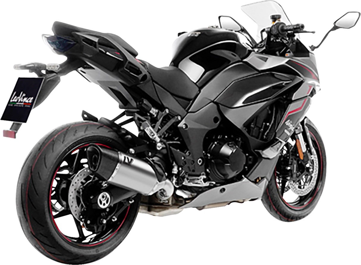 LV-14 R Slip-On Muffler - Stainless Steel - Ninja 1000 SX 2020 - 2024