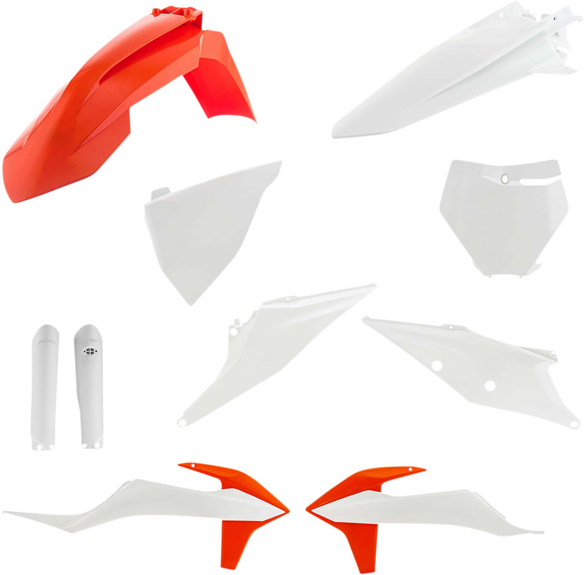 Full Replacement Body Kit - OEM White/Orange 2019 - 2022