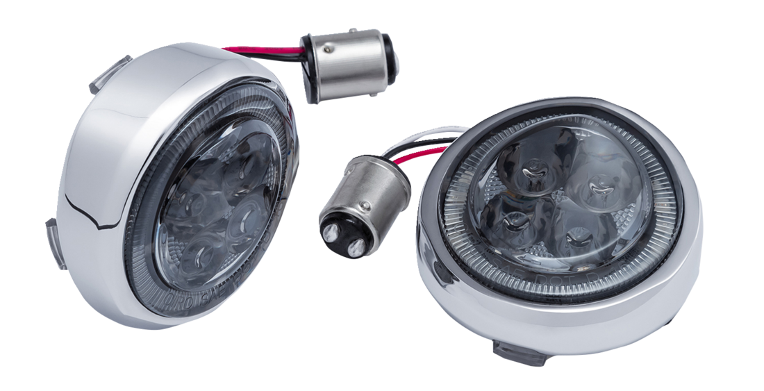 Signal Insert - Rear - Chrome - Smoke 2007 - 2020