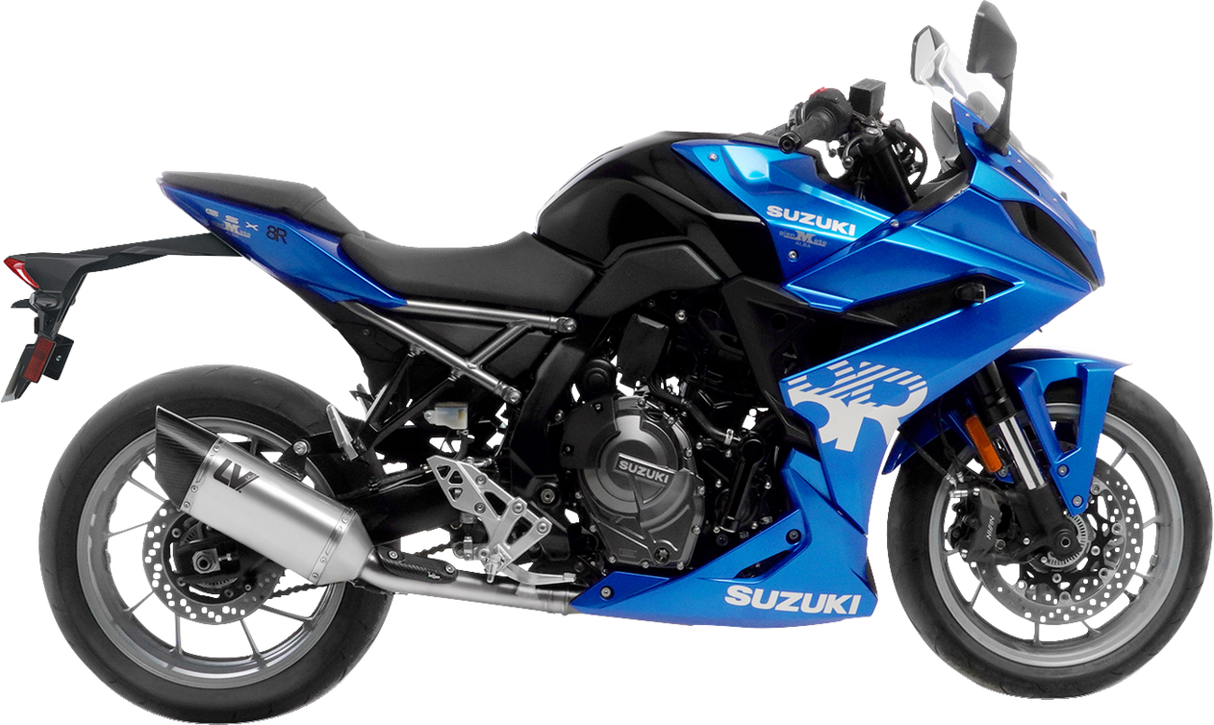 LV-14 R Exhaust System - 2-into-1 - Stainless Steel - GSX-8RS 2023 - 2024