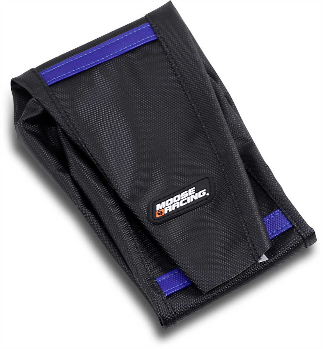Ribbed Seat Cover - Black Cover/Blue Ribs - Husqvarna 2019 - 2023