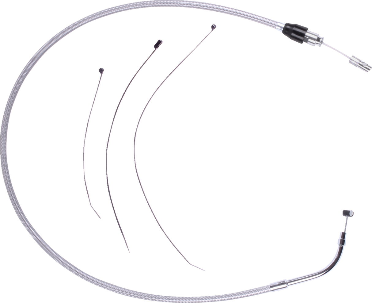Quick Connect Clutch Cable - Upper - 44\" - Stainless Steel 2023 - 2024