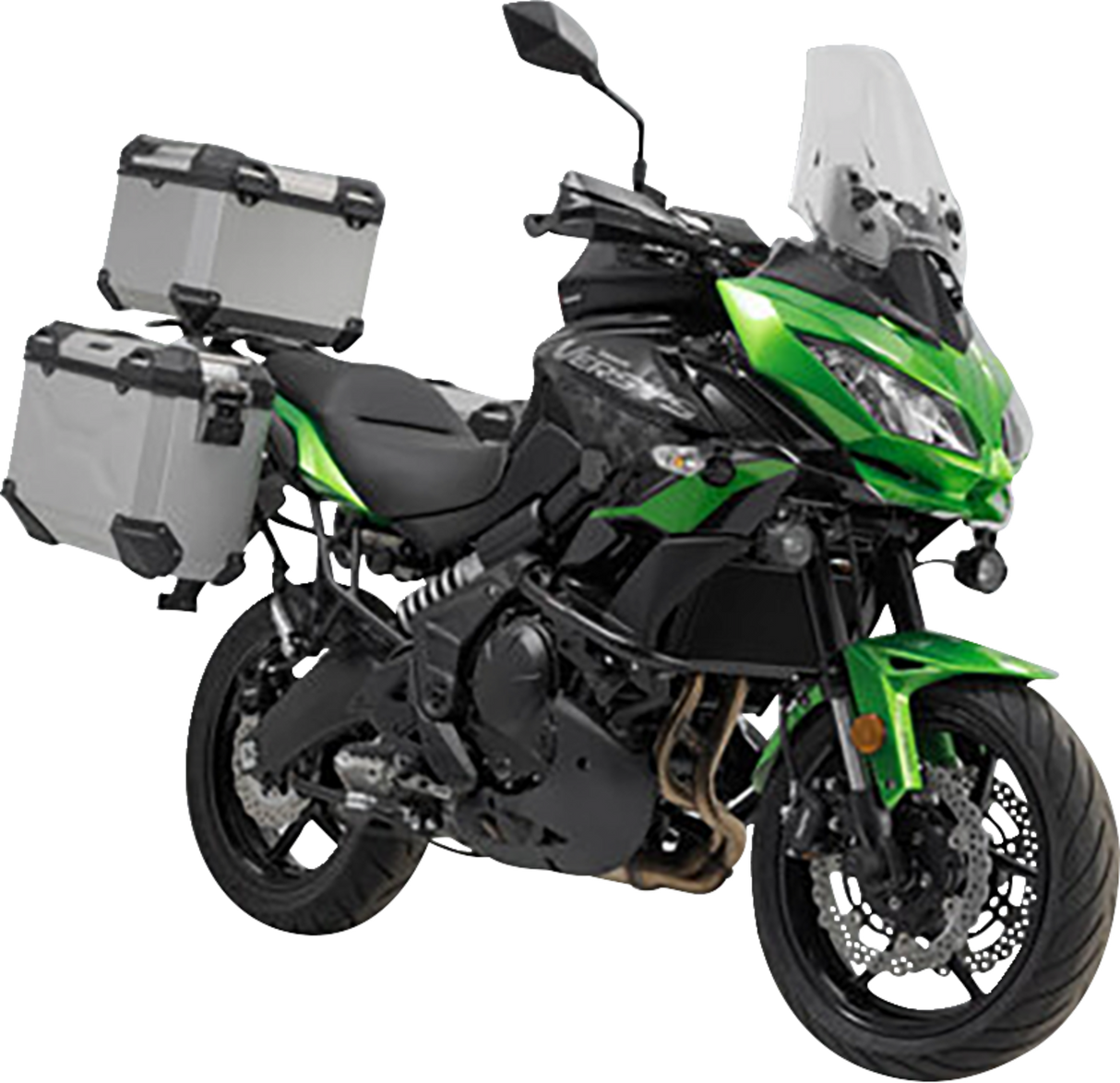 Adventure Luggage System - Silver - Kawasaki Versys 650 \'14-\'22 2014 - 2022