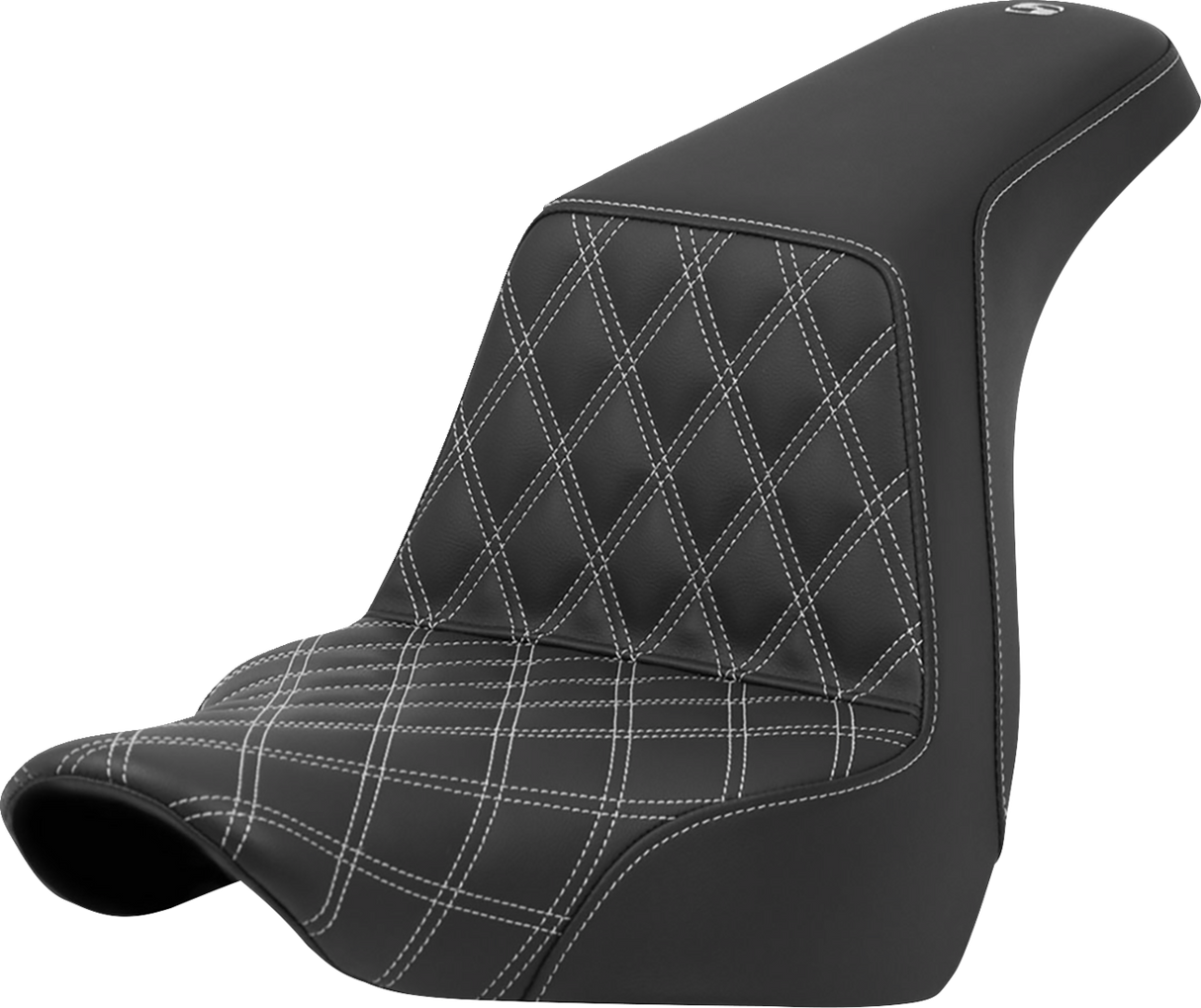 Step-Up Seat - Front Lattice Stitch - Silver Stitch - FXLR/FLSB \'18-\'21 2018 - 2021