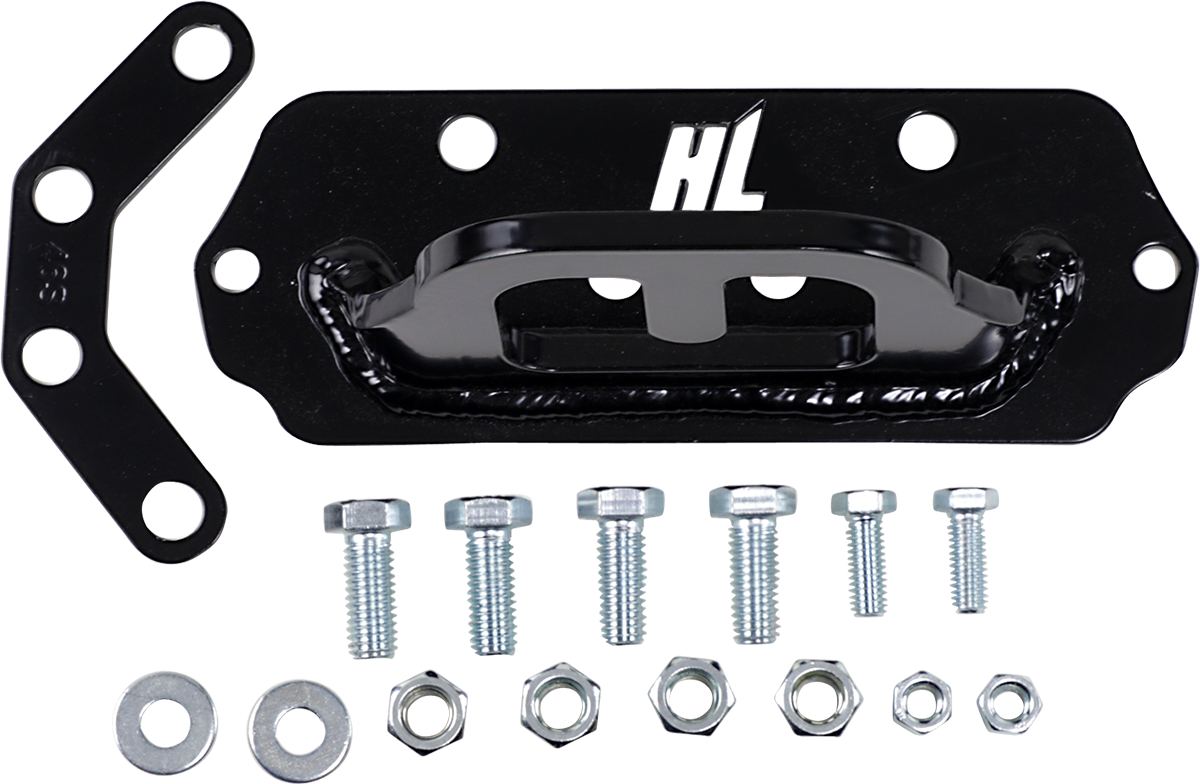 Front Tow Hook - Black - Polaris 2015 - 2018