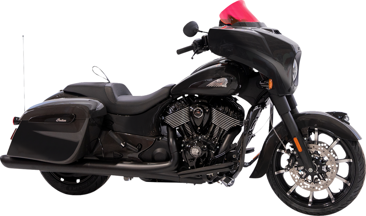 Kolor Flare™ Windshield - 10\" - Pink Ice 2014 - 2024