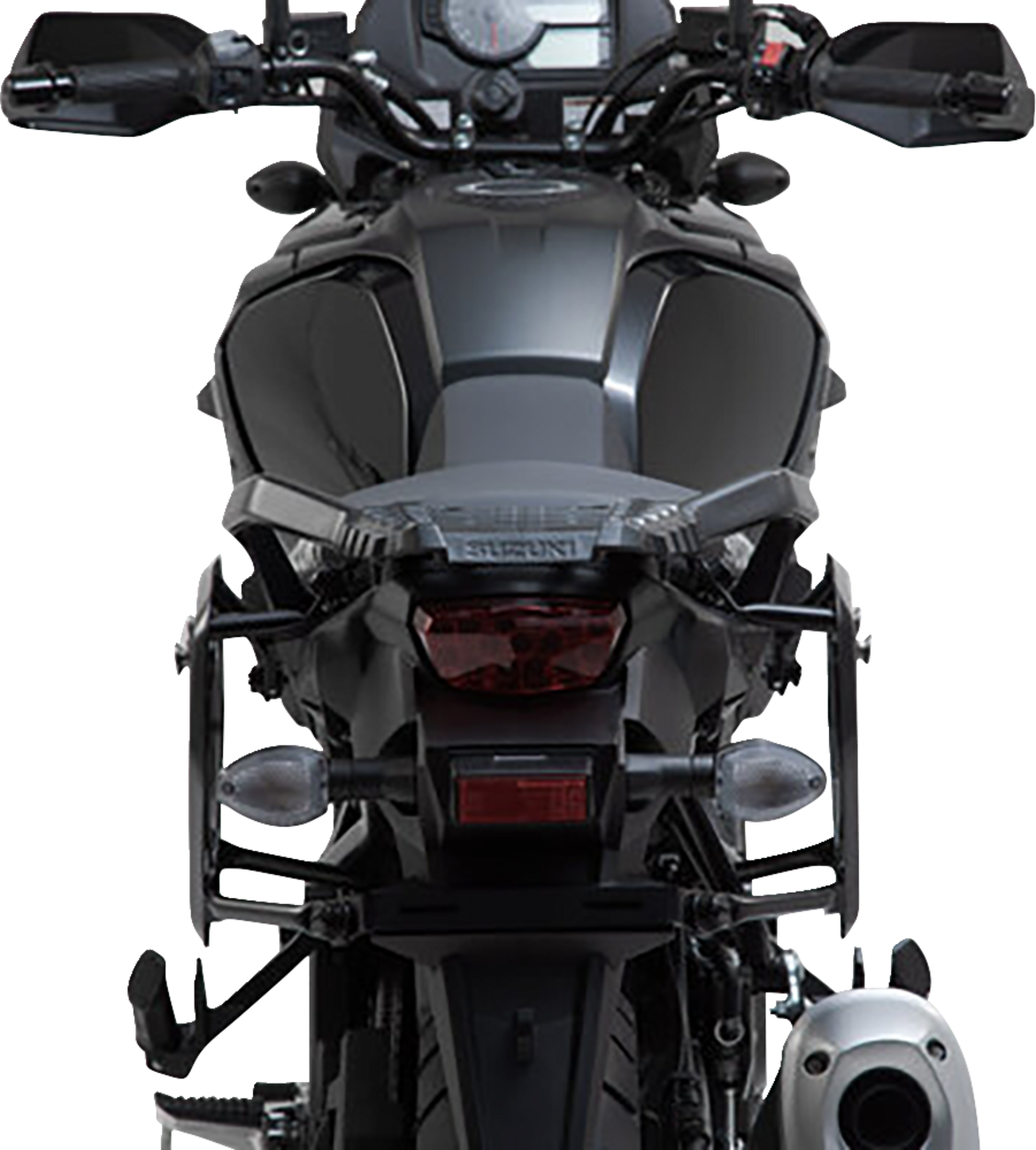 TRAX ADV Aluminum Case System - Silver - Suzuki V-Strom 1000 \'14-\'19 2014 - 2019