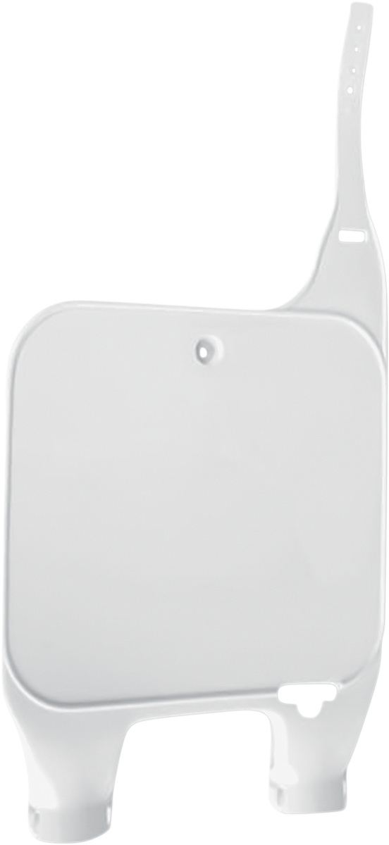 Front Number Plate - White 1995 - 1999