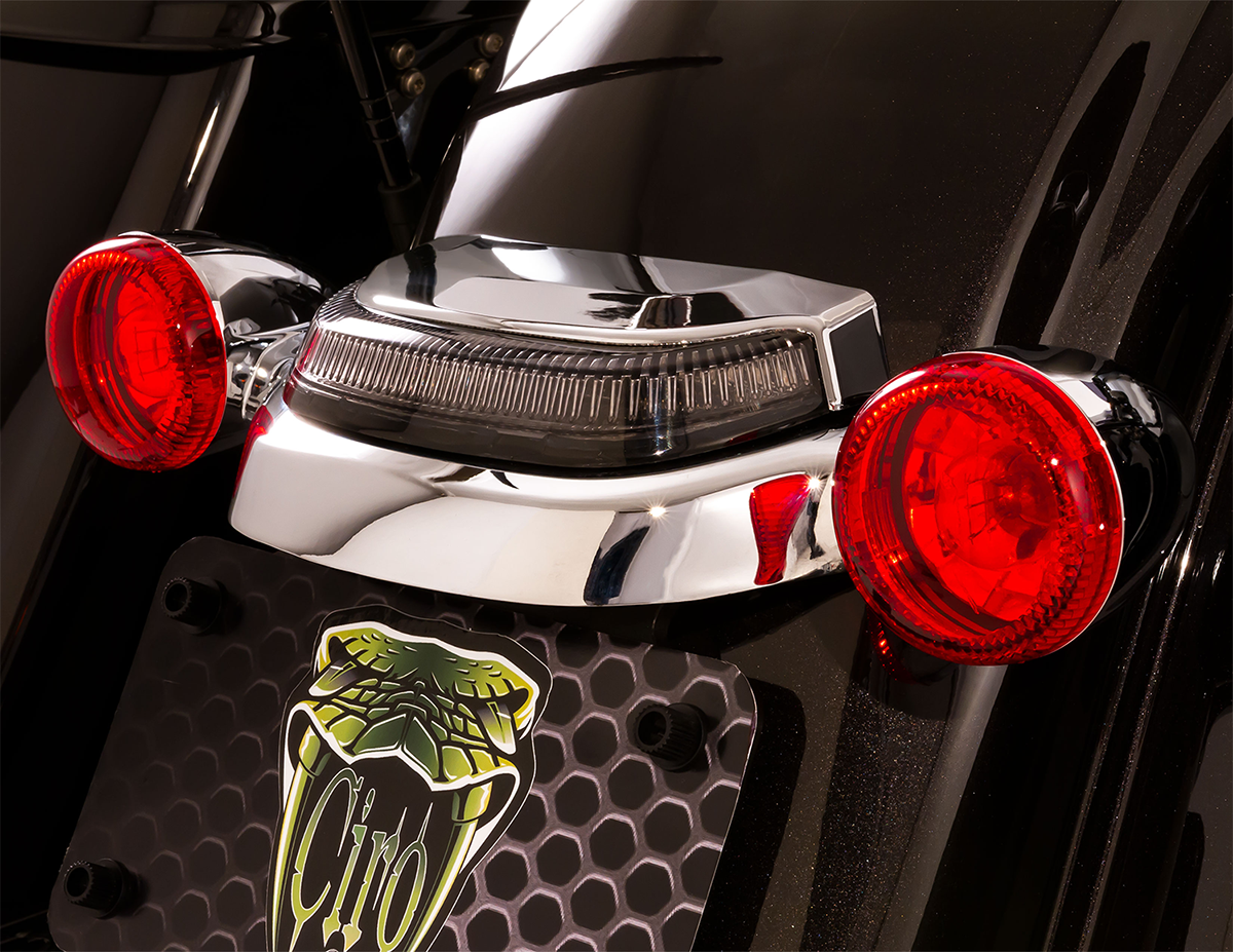Taillight - Smoke - Chrome 2014 - 2021