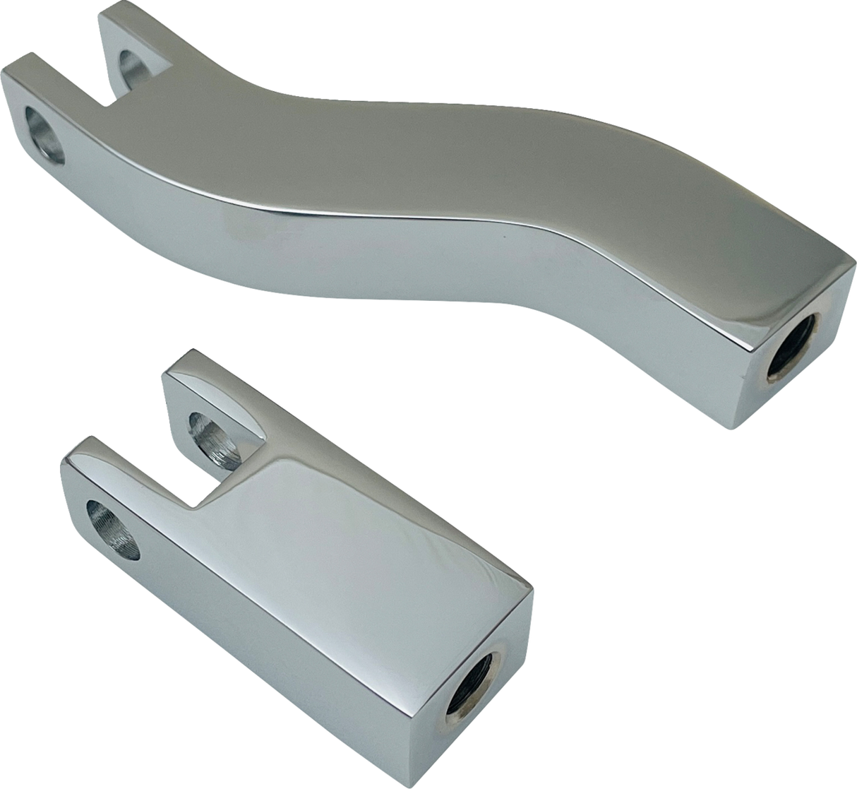 Passenger Peg Mount - Footpeg Supports - Chrome - FXD 2004 - 2005