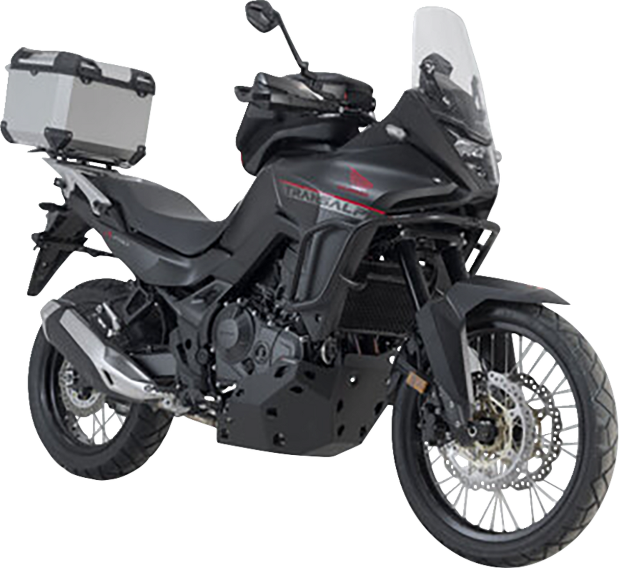 TRAX ADV Top Case System - Silver - Honda XL750R Transalp \'24 2024 - 2024