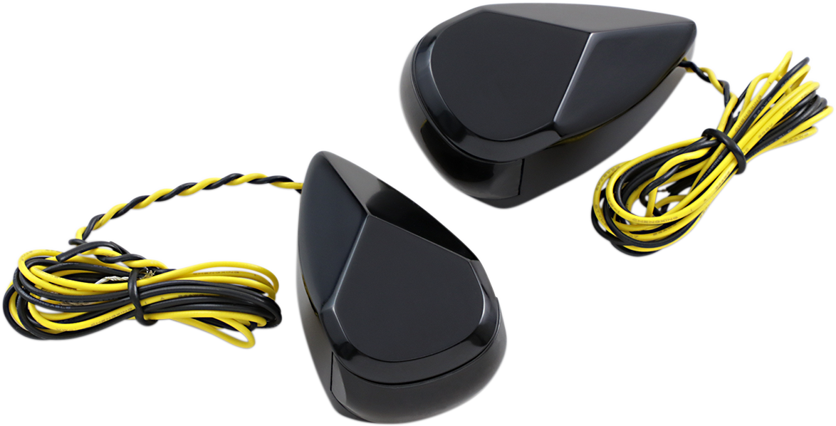 Turn Signal - Black - Smoke/Amber 2000 - 2020