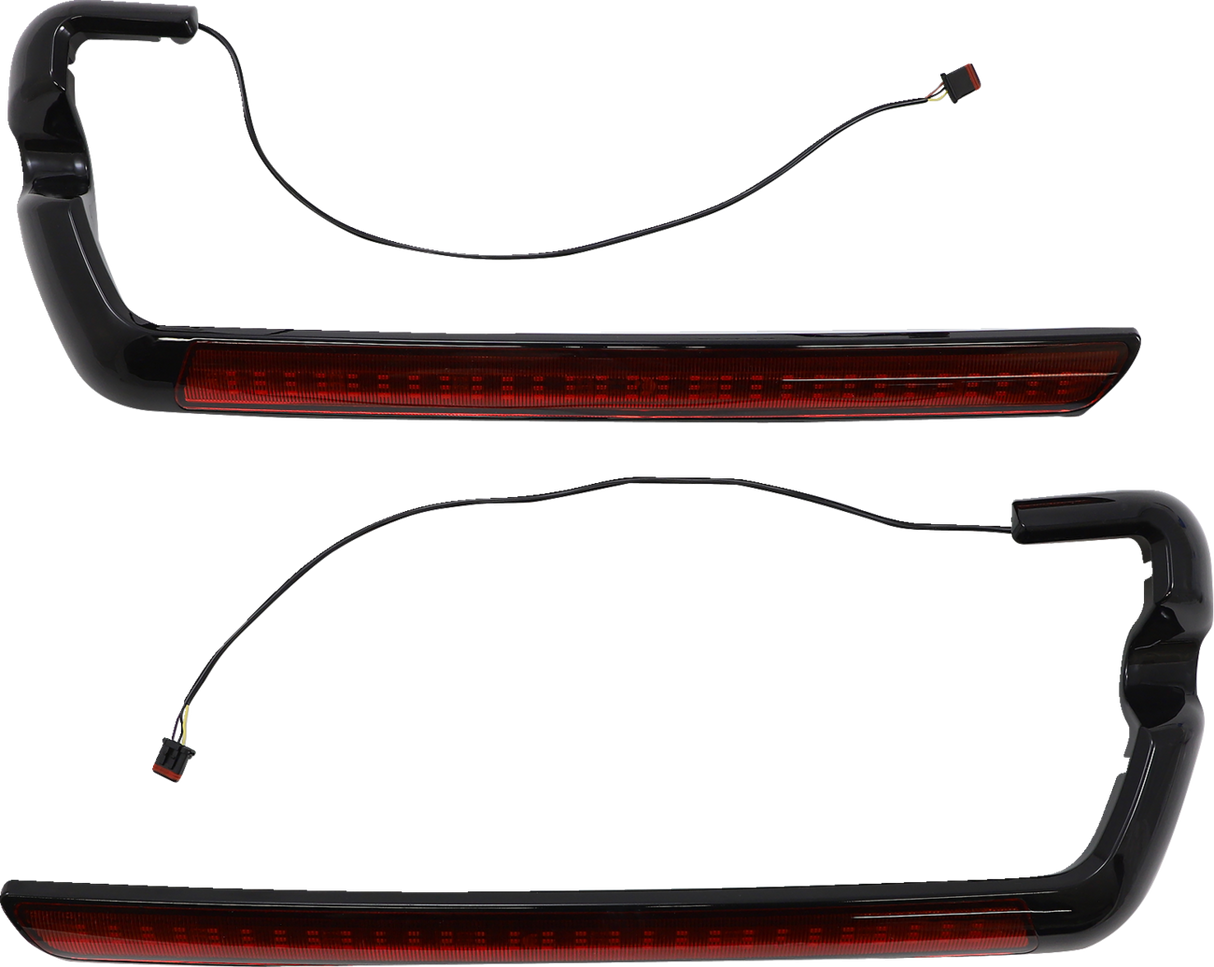 Marker Light - Saddlebag - Red - Black 2014 - 2024