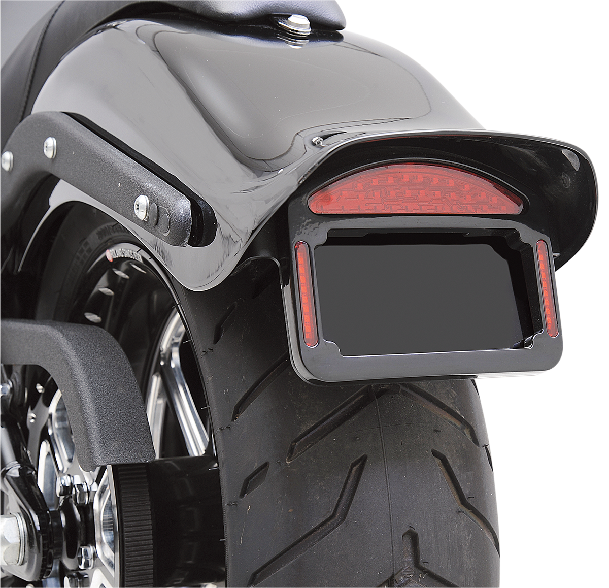Taillight Eliminator - \'06-\'10 FXST - Black 2006 - 2010