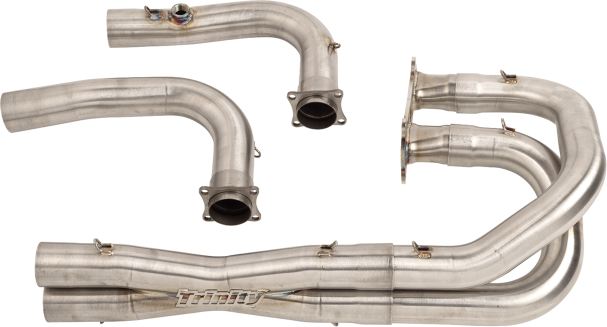 Full Dual Exhaust System - Brushed - RZR XP 1000 2024 - 2025
