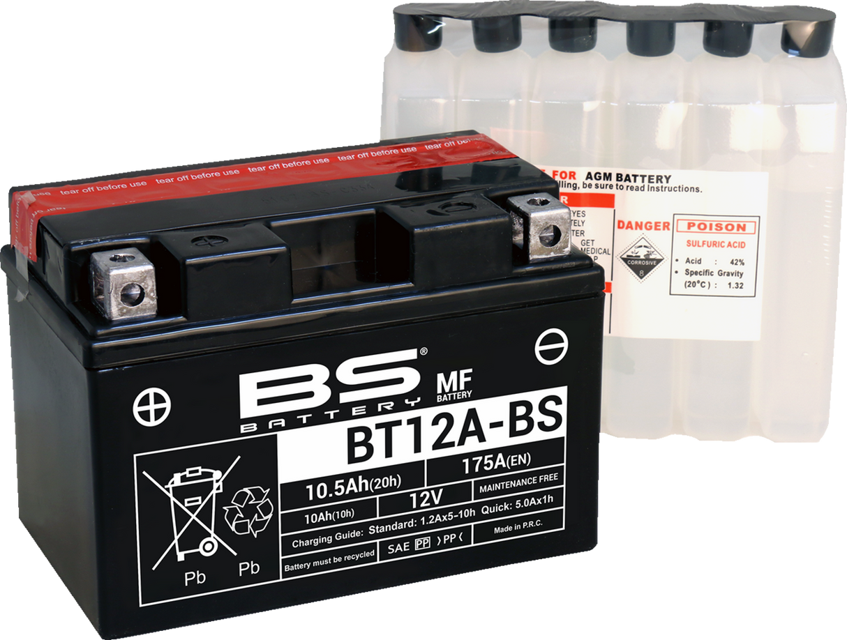 Battery - BT12A-BS (YT) 1998 - 2023