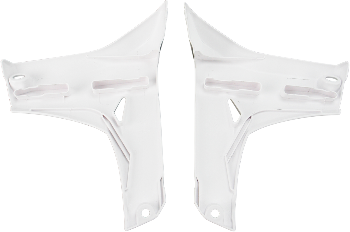 Radiator Shrouds - Lower - White 2010 - 2013