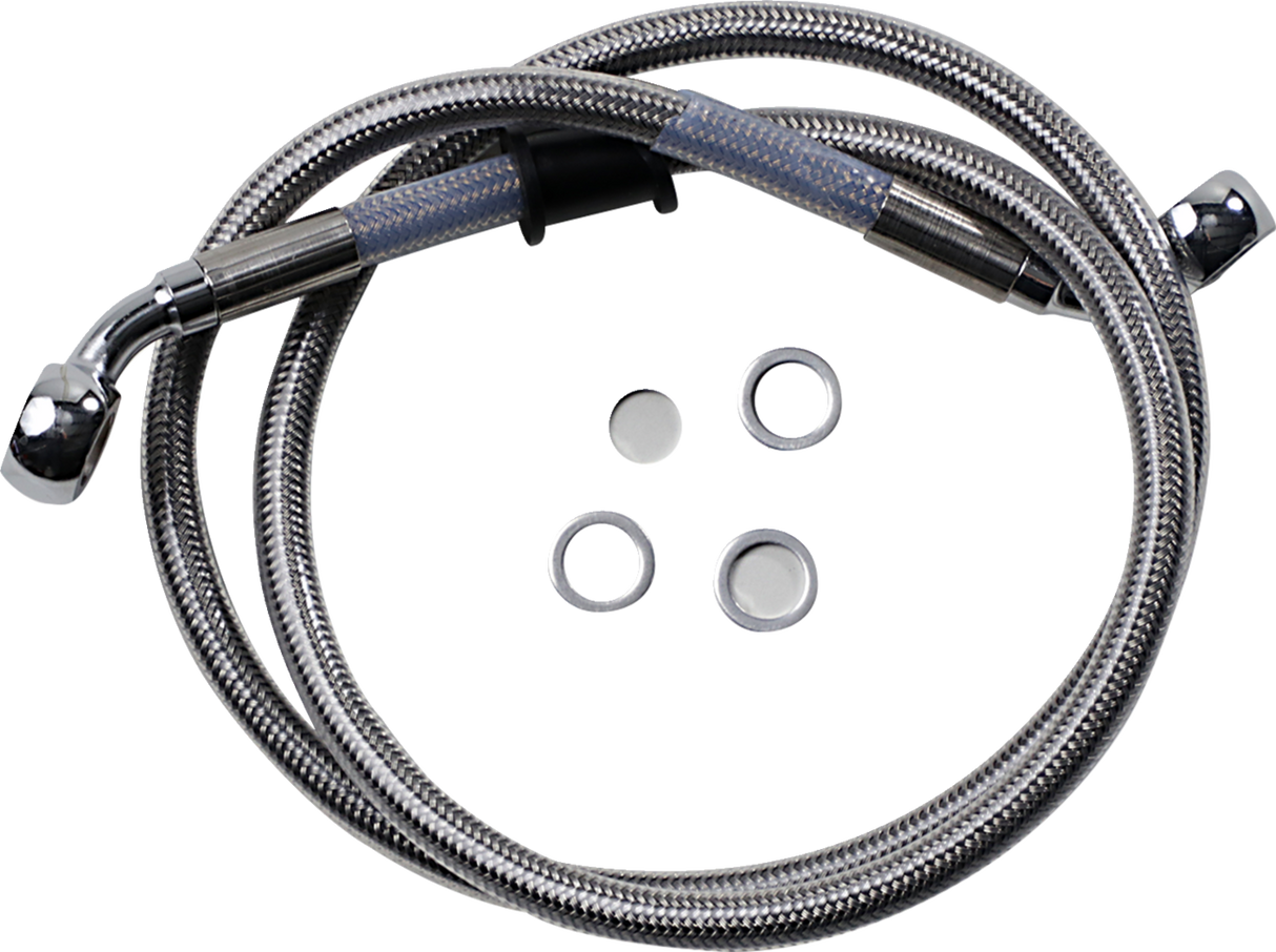 Brake Line - Front (Upper) - Stainless Steel 2018 - 2021