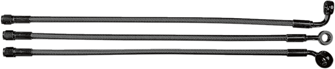 Brake Line - 10mm-90° - 25\" - Black Pearl 2015 - 2019