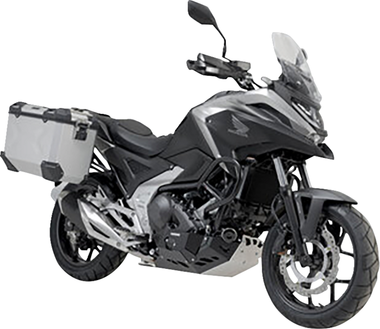 TRAX ADV Aluminum Case System - Silver - Suzuki V-Strom 1000 \'14-\'19 2014 - 2019