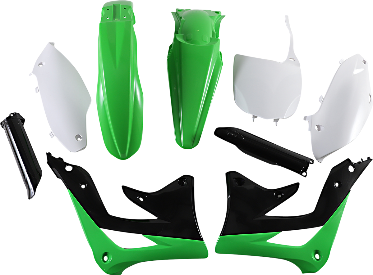 Full Replacement Body Kit - OEM \'12 Green/Black/White 2012 - 2012
