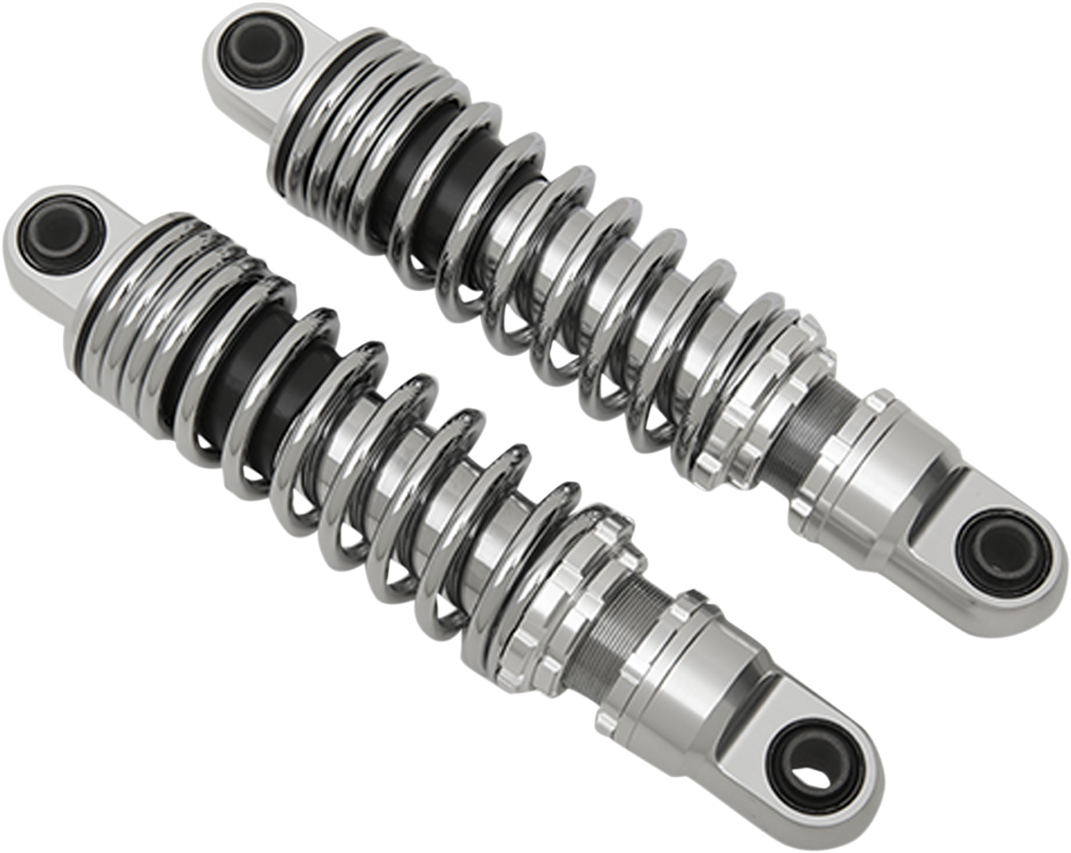 Premium Ride-Height Adjustable Shocks - Chrome - Standard - 13\" 1991 - 2017
