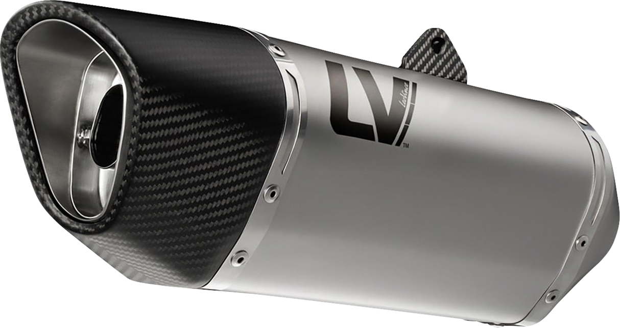 LV-14 R Slip-On Muffler - Stainless Steel - Ninja 1000 SX 2020 - 2024