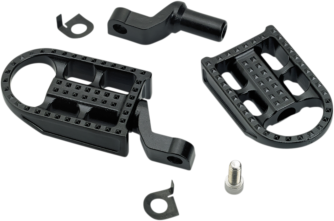 Mushman Footpegs - Step - Black Electroplated 2007 - 2022