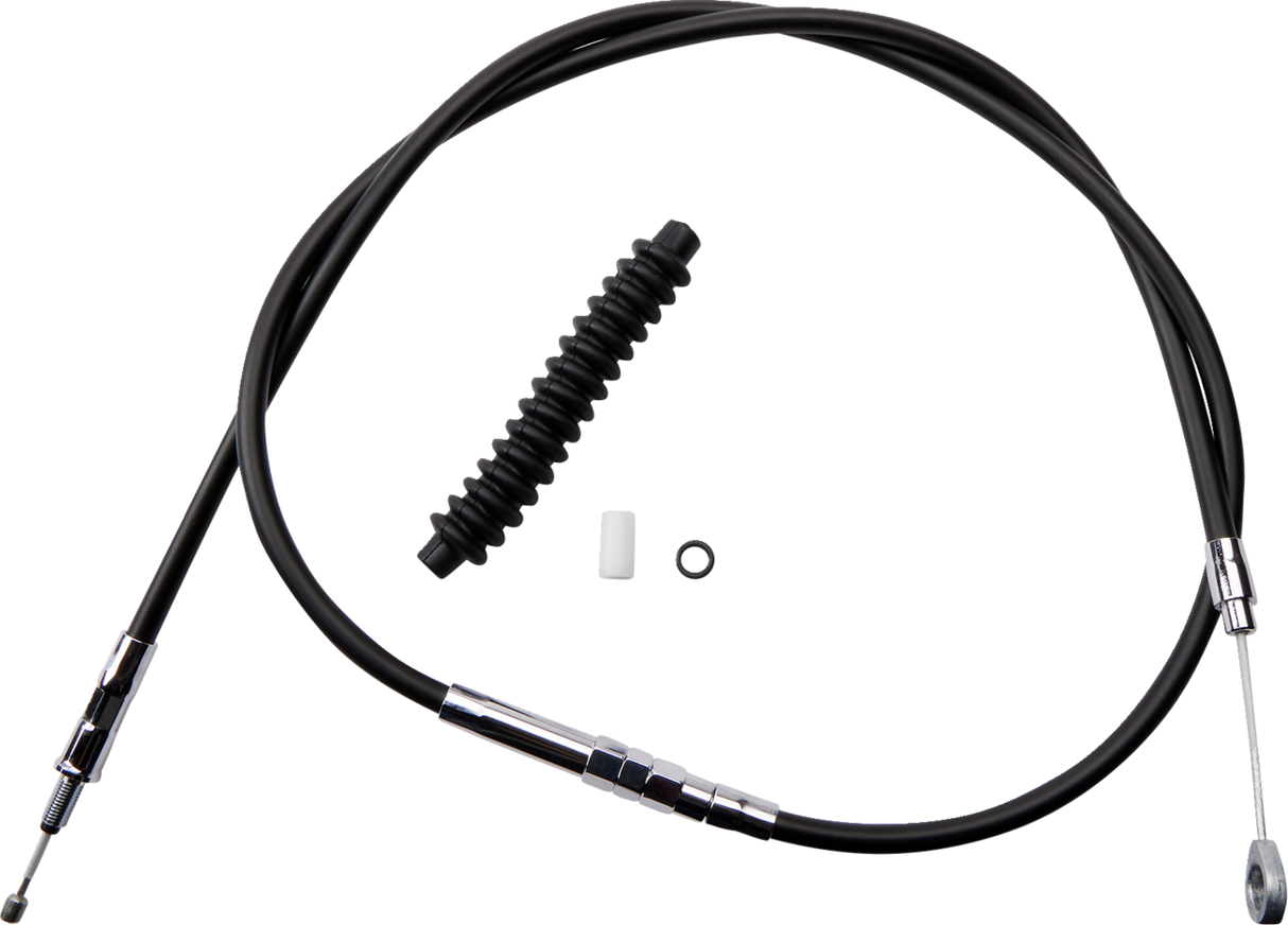 High-Efficiency Black Vinyl Clutch Cable - 58-11/16\" 2007 - 2013