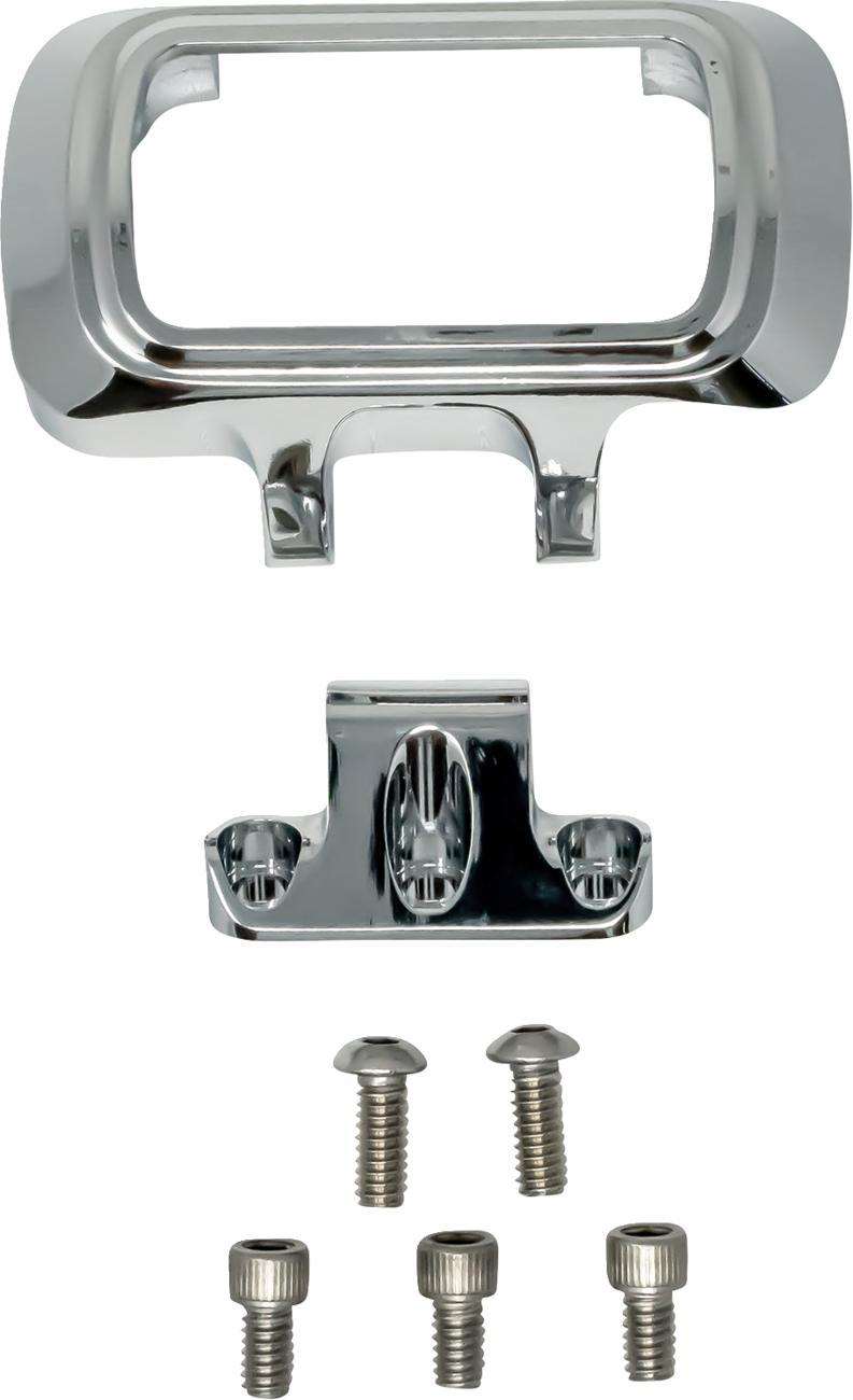 Digital Gauge Bezel - For Ascent Pro Riser - Chrome 2018 - 2024