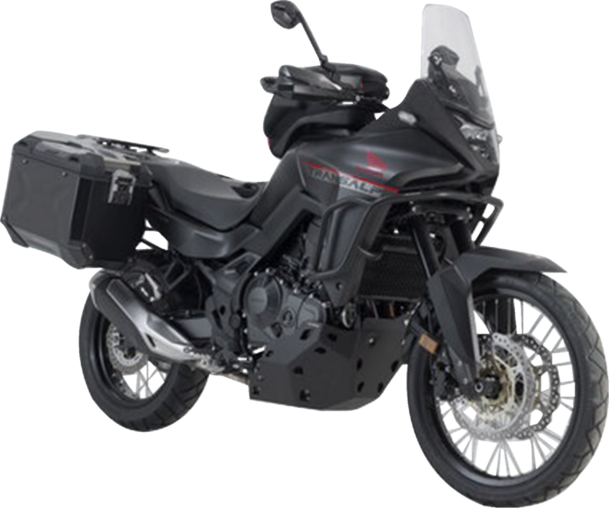 TRAX ADV Aluminum Case System - Black - Honda XL750R Transalp \'24 2024 - 2024