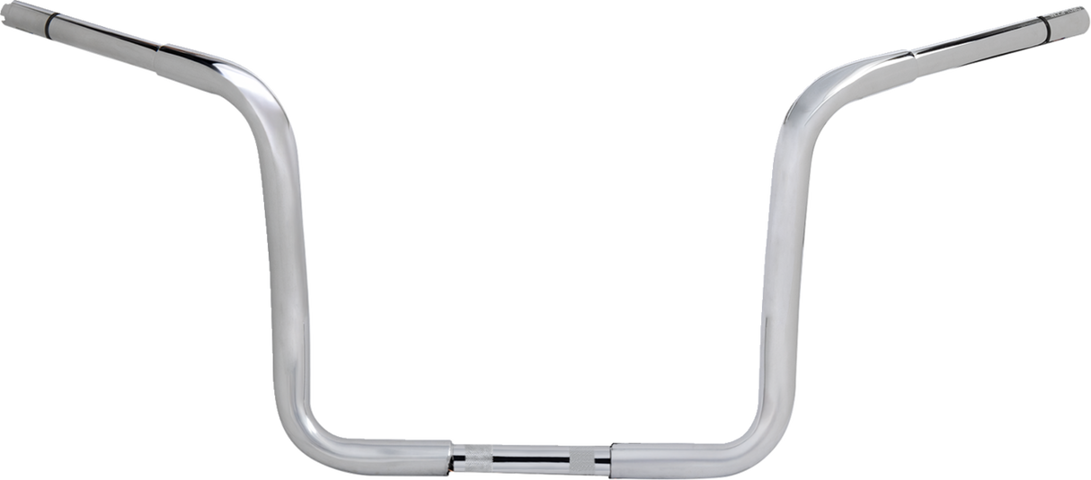 Pre-Wired Ape Handlebar - 1-1/4\" x 12\" - Chrome 2014 - 2022