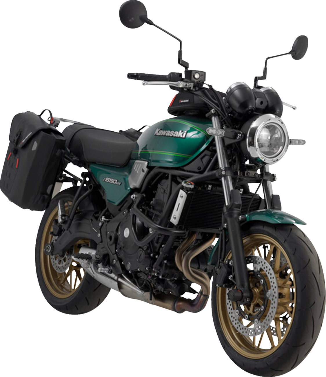 SysBag Side Bag System - Black - Kawasaki Z650RS \'22-\'24 2022 - 2024