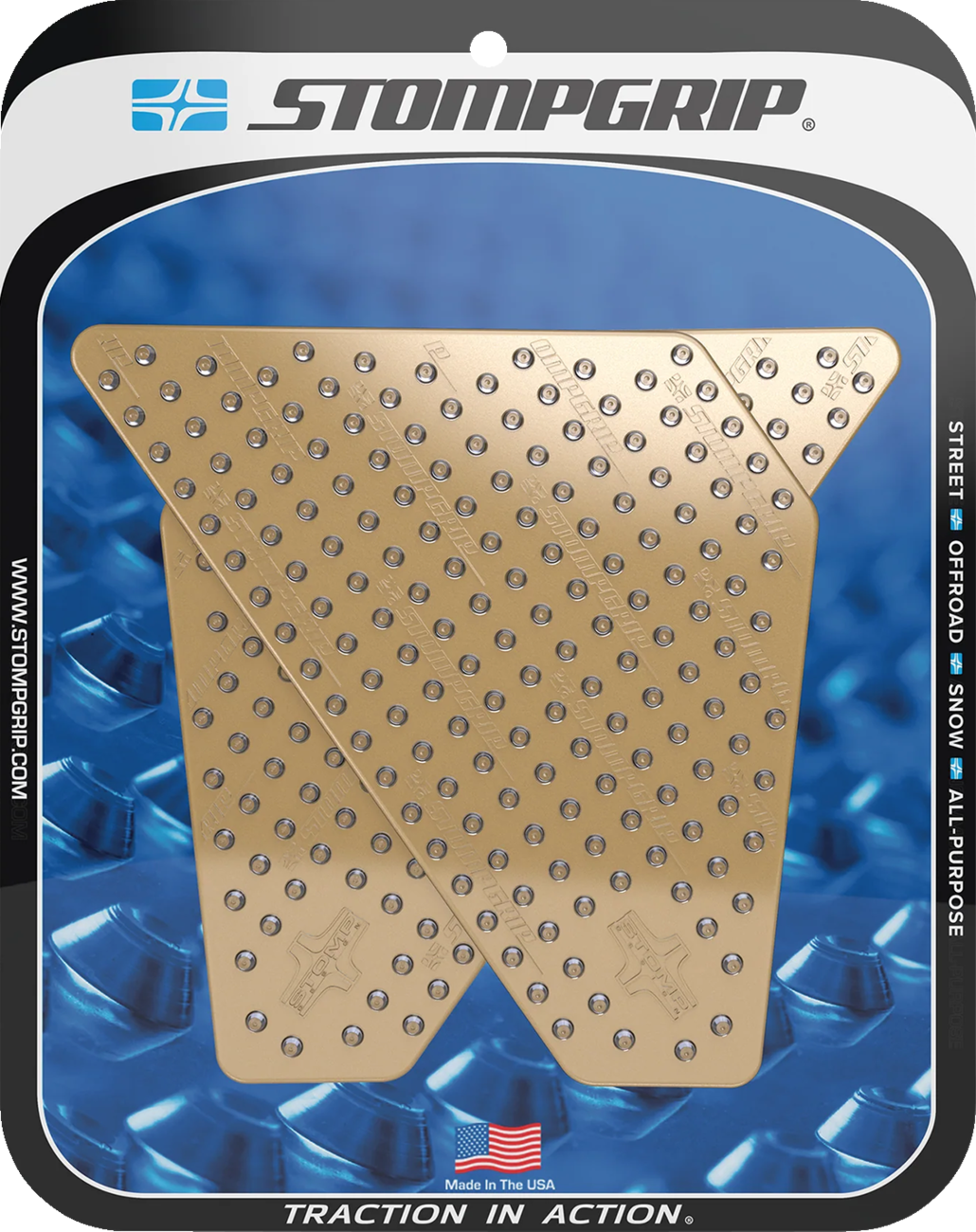 Traction Pad Tank Grips - Volcano - Clear - Super Tenere ES 1200 2020 - 2024