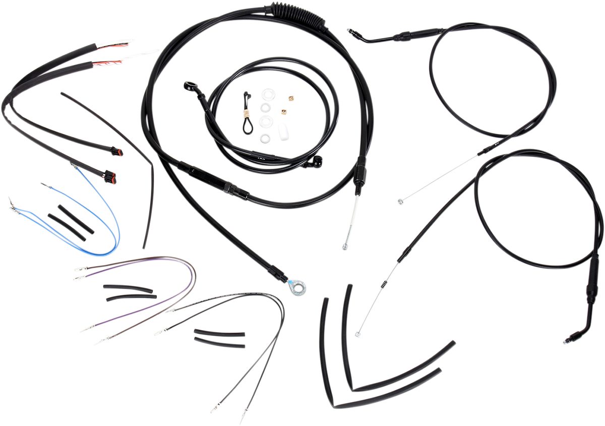 Control Kit - 14\" Ape Hanger Handlebars 2012 - 2017