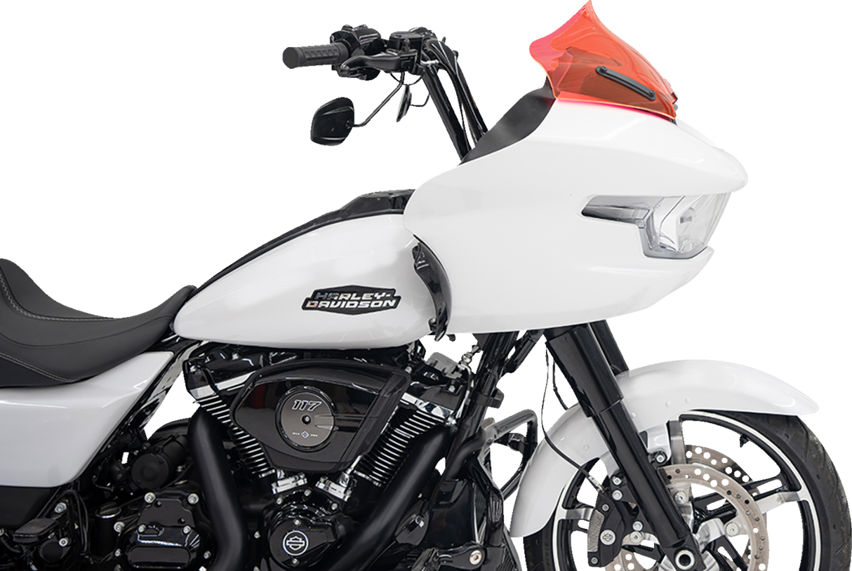 Kolor Flare™ Windshield - 10\" - Pink Ice - FLTR 2023 - 2024