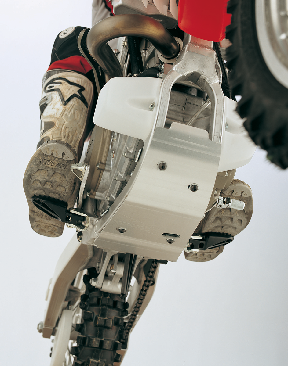 Skid Plate - Silver - Gas Gas 1998 - 2013