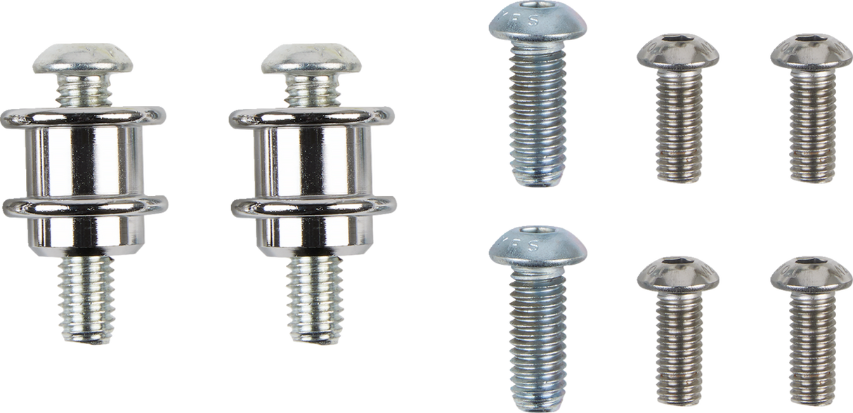 Backrest Kit - 14\" - Chrome - Softail 2000 - 2017