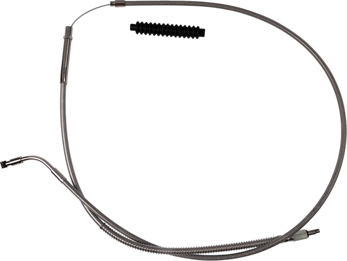 High-Efficiency Stainless Steel Clutch Cable for Harley-Davidson - +8\" - \'23-\'24 FLHXSE 2023 - 2024