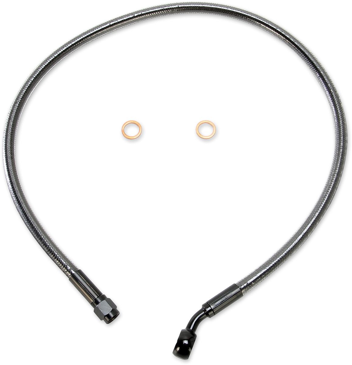 Brake Line - 10mm-35° - 26\" - Black Pearl 2015 - 2017