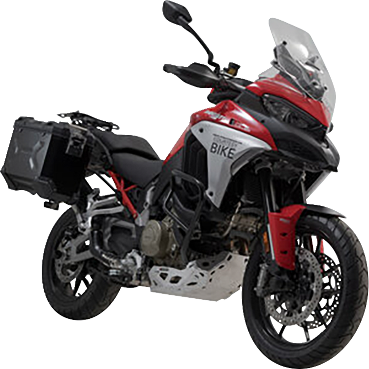 TRAX ADV Aluminum Case System - Black - Ducati Multistrada V4 \'21-\'24 2021 - 2024