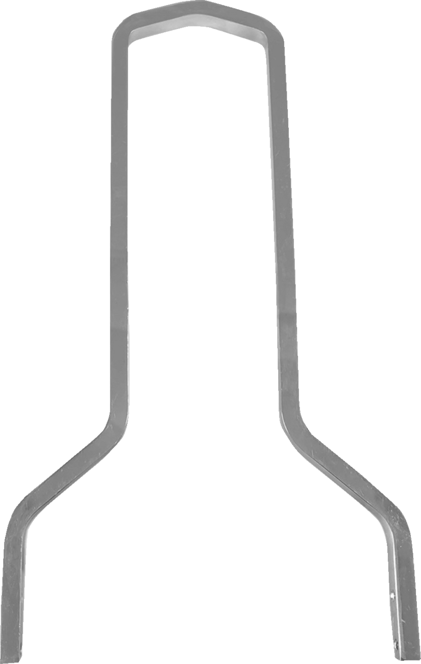 Square Sissy Bar - Chrome - 15.5\" H x 11\" W 2006 - 2024