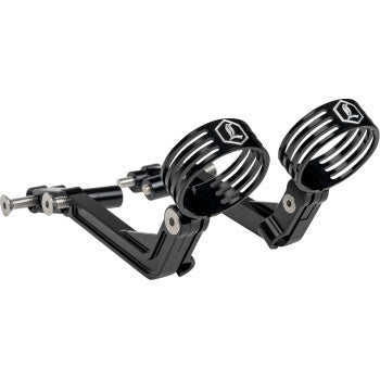 LEGEND SUSPENSION 1313-0245 REVO ARC Billet Remote Reservoir External Mount - Black
