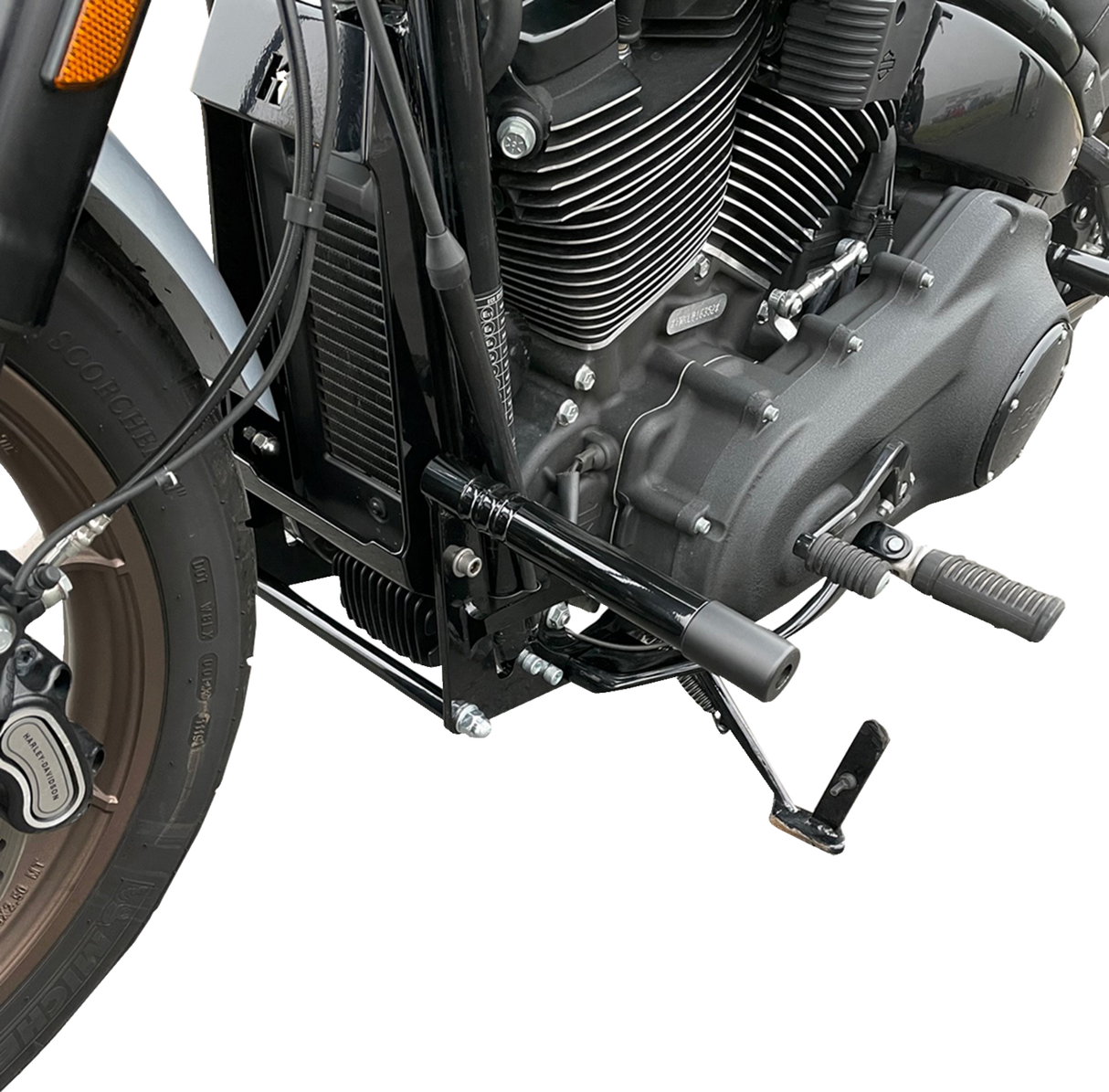 Engine Guards - Front - Black - Softail 2018 - 2023