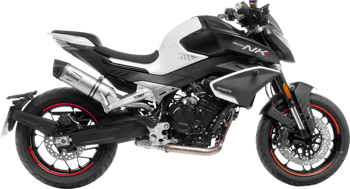 LV One EVO Slip-On Muffler - Silver 2024 - 2024