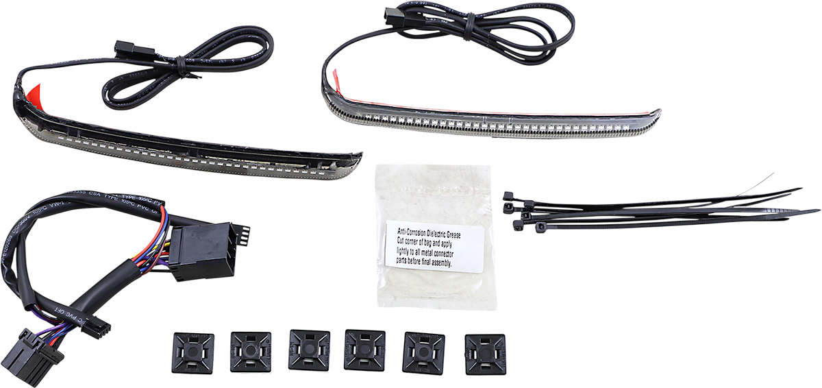 Bag Light Blades - Red Turn Signals 1997 - 2013