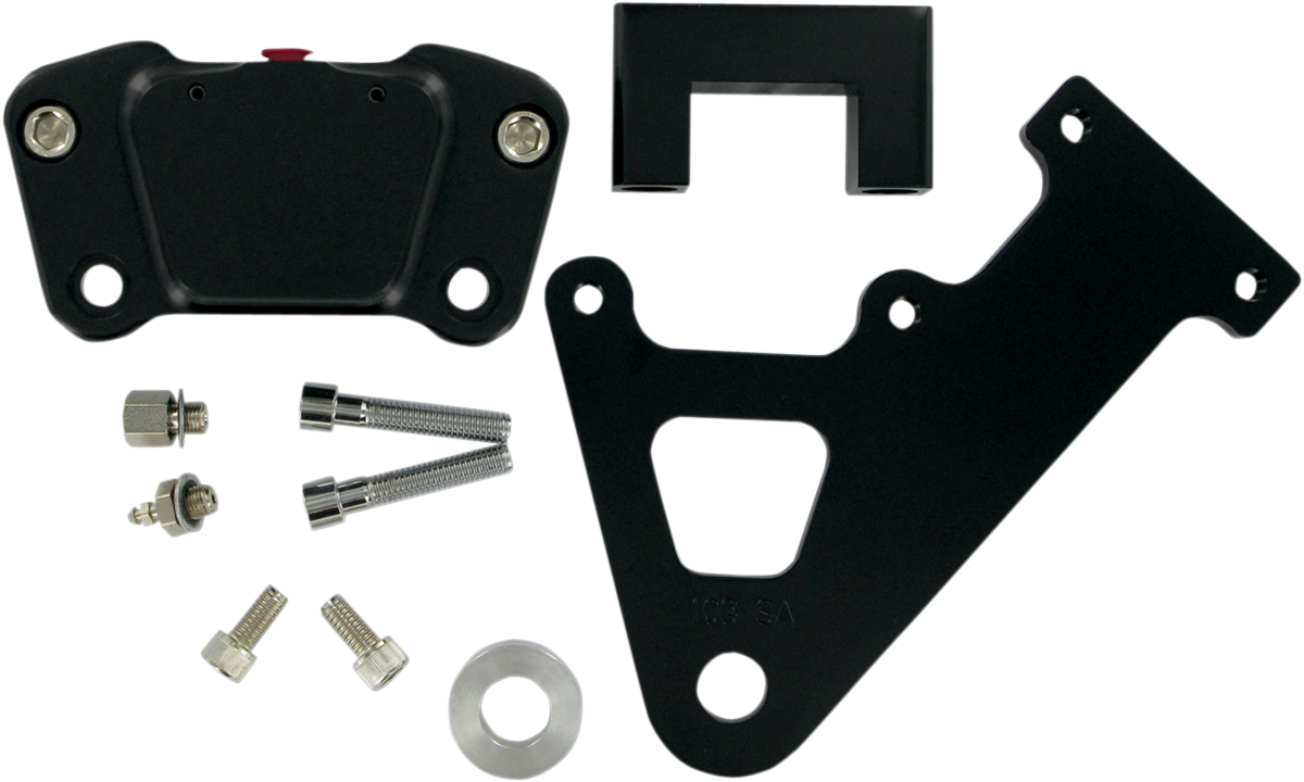 Rear Caliper - 85-99 FXR - Smooth Black 1983 - 1999